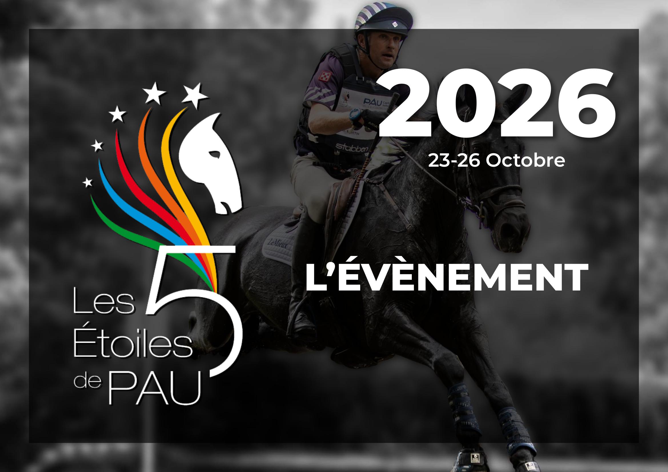 Plaquettes partenaires 2026 pour Les 5 Étoiles de Pau